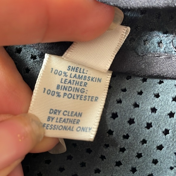 RARE Rebecca Minkoff 100% Lamb Leather Moto Jacket Laser Cut Stars - Picture 10 of 12